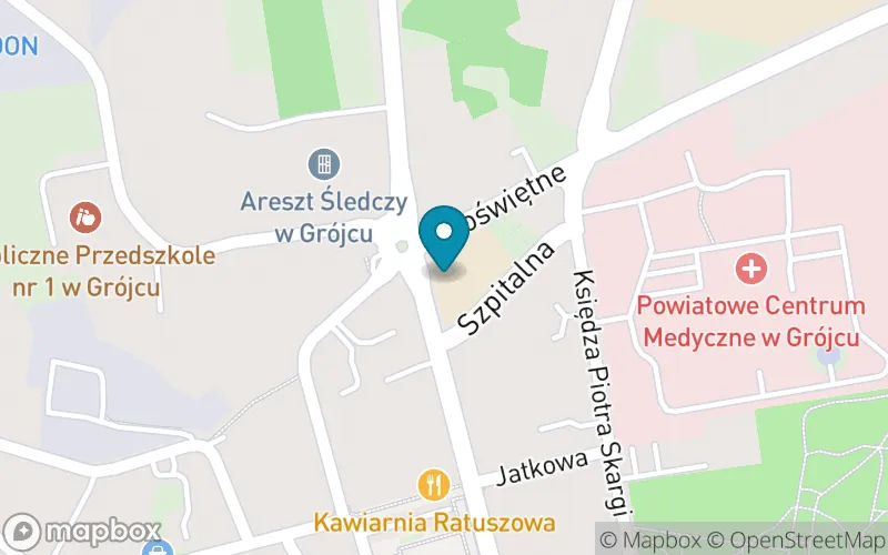 Lokalizacja: Niepubliczna Szkoła Muzyczna I Stopnia Fundacji "Wspomagamy Sztukę" w Grójcu