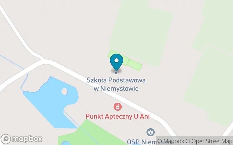 Lokalizacja: Szkoła Podstawowa im. Tadeusza Kościuszki w Niemysłowie