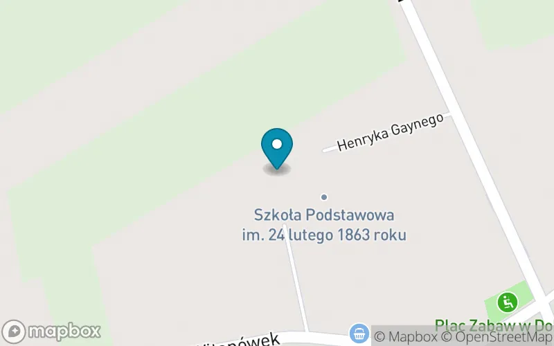 Lokalizacja: Szkoła Podstawowa im. 24 Lutego 1863 Roku w Dobrej