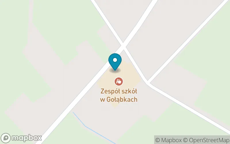 Lokalizacja: Szkoła Podstawowa im. Bolesława Prusa w Gołąbkach