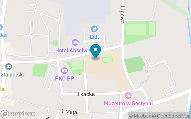 Lokalizacja: Szkoła Podstawowa nr 1 z Oddziałami Integracyjnymi im. Czarnego Legionu w Gostyniu