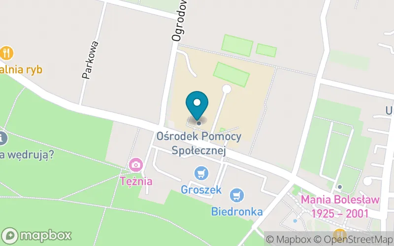 Lokalizacja: Szkoła Podstawowa im. Franciszka Niewidziajły w Sławie