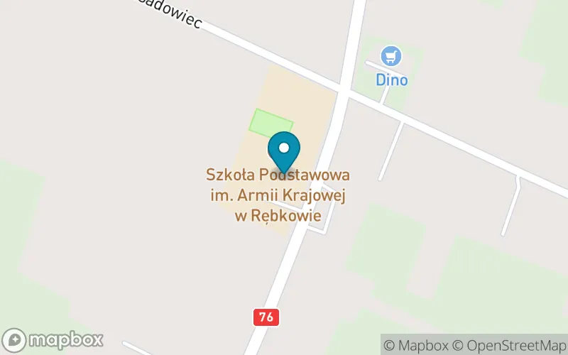 Lokalizacja: Szkoła Podstawowa im. Armii Krajowej w Rębkowie