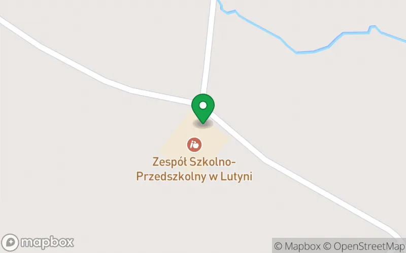 Lokalizacja: Przedszkole Publiczne w Lutyni