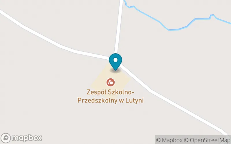Lokalizacja: Szkoła Podstawowa w Lutyni