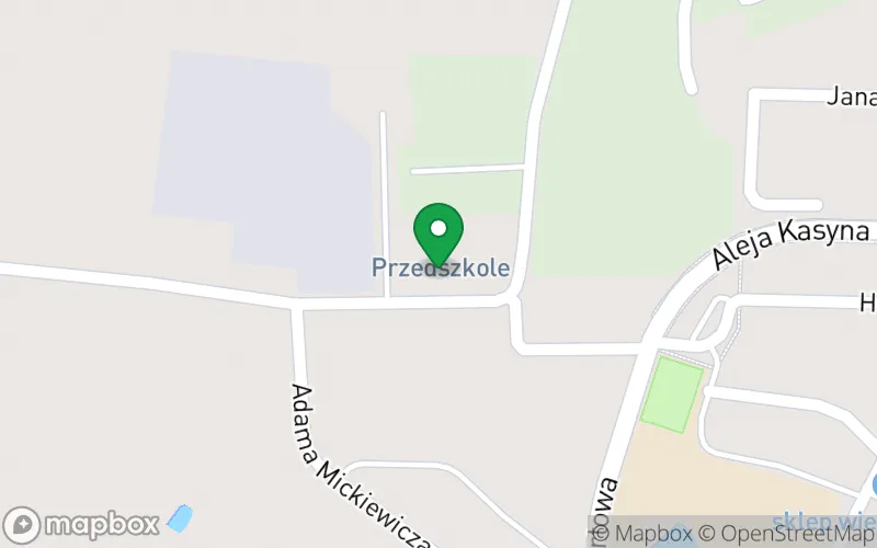 Lokalizacja: Przedszkole Niepubliczne "Zielona Zatoka" w Gostyniu