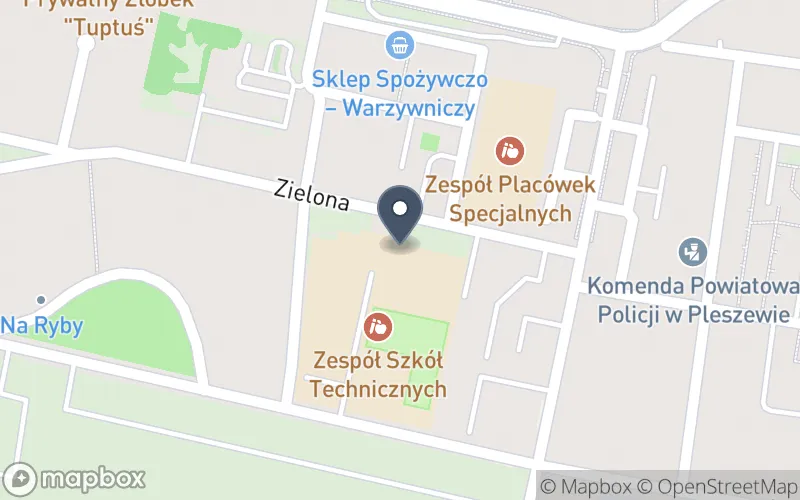 Lokalizacja: Zespół Szkół Technicznych w Pleszewie
