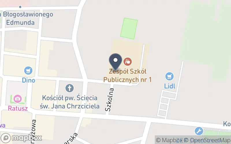 Lokalizacja: Zespół Szkół Publicznych nr 1 w Pleszewie