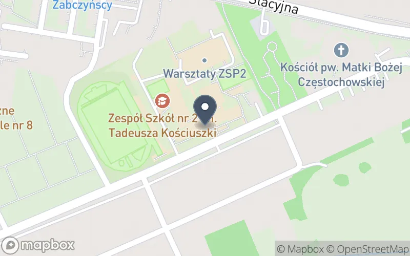 Lokalizacja: Zespół Szkół nr 2 im. Tadeusza Kościuszki w Garwolinie