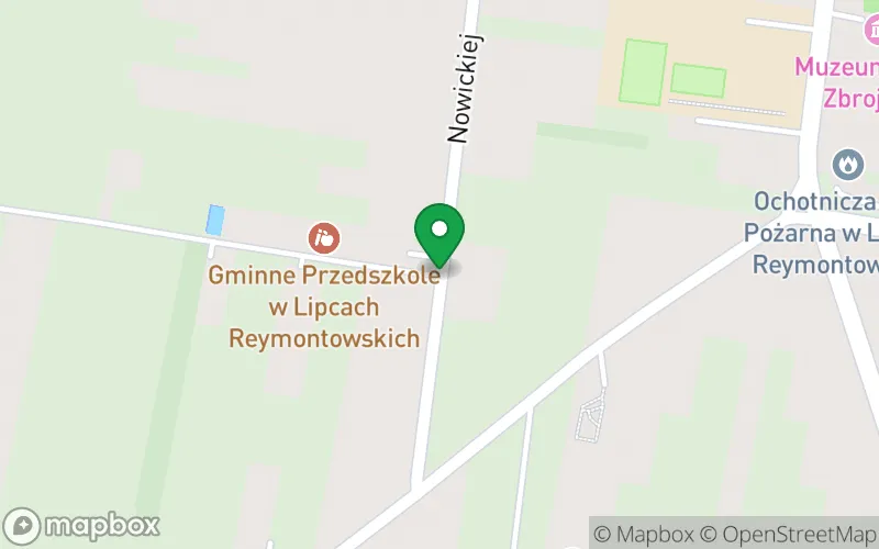 Lokalizacja: Gminne Przedszkole w Lipcach Reymontowskich