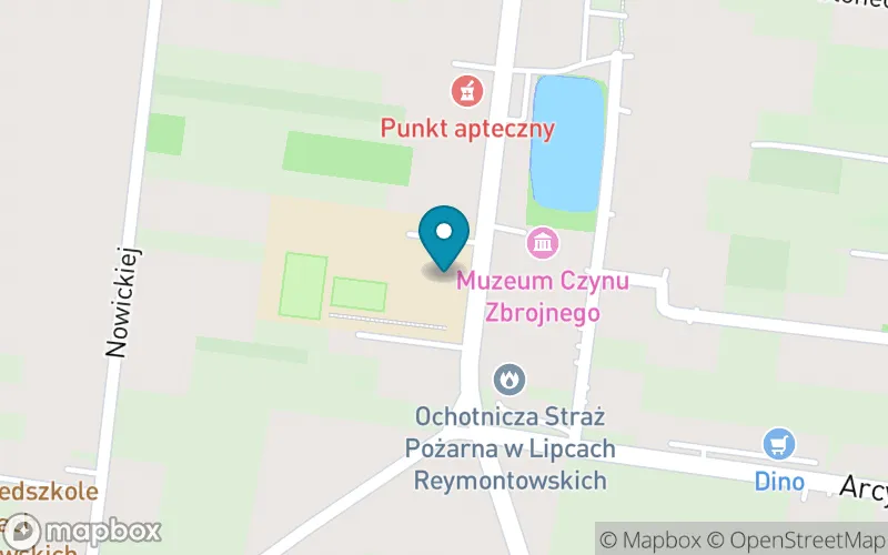 Lokalizacja: Szkoła Podstawowa im. Wł. St. Reymonta w Lipcach Reymontowskich