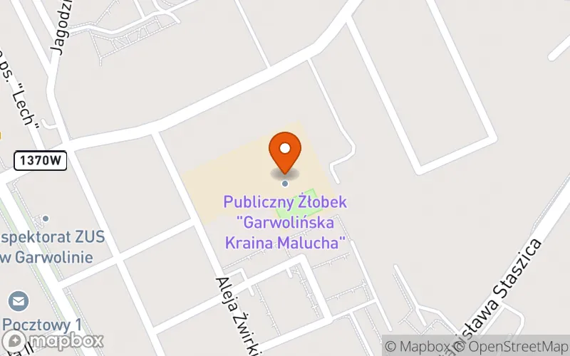 Lokalizacja: Publiczny Żłobek "Garwolińska Kraina Malucha"