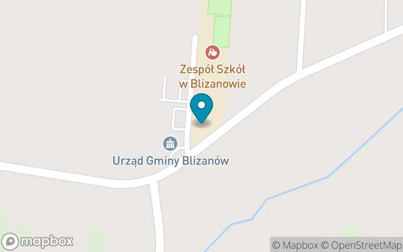 Lokalizacja: Szkoła Podstawowa im. Romualda Traugutta w Blizanowie