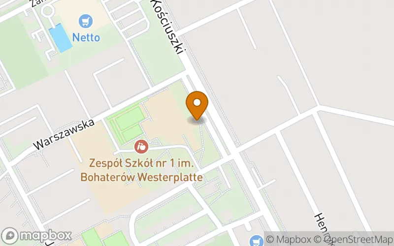 Lokalizacja: Szkoła Policealna dla Dorosłych w Garwolinie