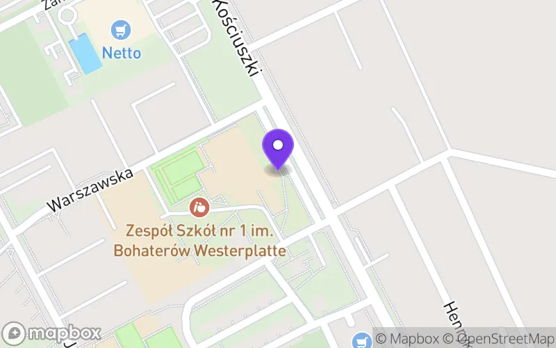 Lokalizacja: II Liceum Ogólnokształcące w Garwolinie