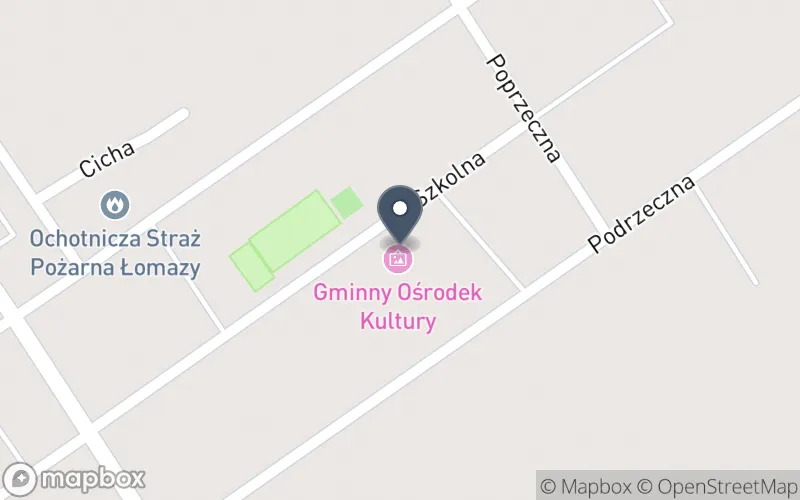Lokalizacja: Zespół Placówek Oświatowych w Łomazach