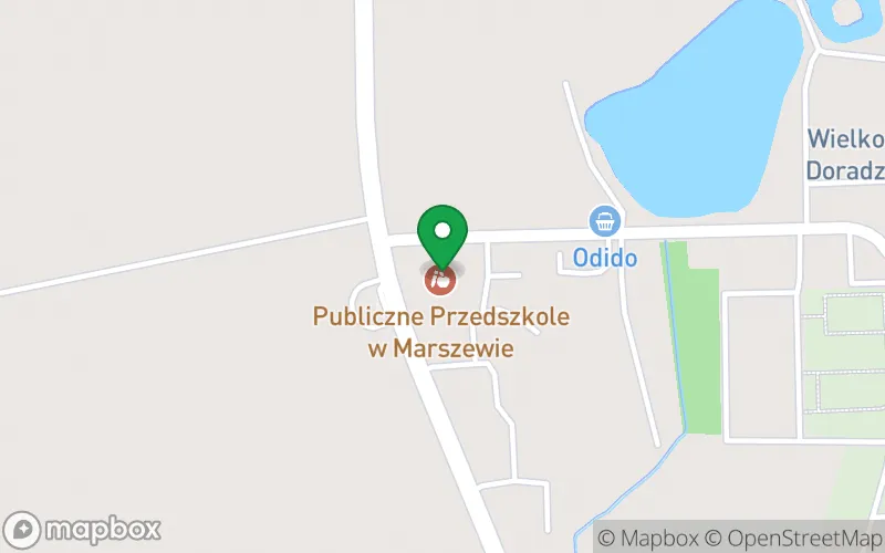 Lokalizacja: Publiczne Przedszkole w Marszewie