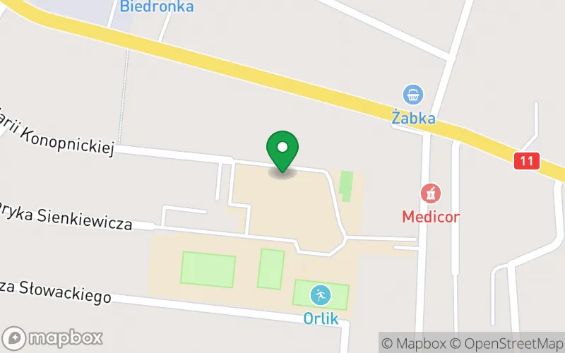 Lokalizacja: Publiczne Przedszkole "Słoneczko" w Kotlinie