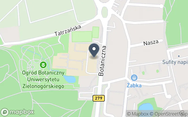Lokalizacja: Centrum Kształcenia Zawodowego i Ustawicznego nr 1 "Budowlanka" w Zielonej Górze