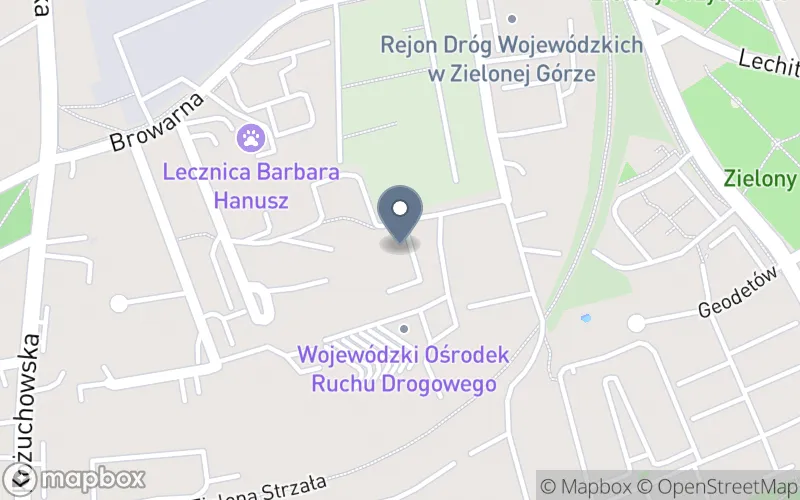 Lokalizacja: Niepubliczna Placówka Kształcenia Ustawicznego Wojewódzkiego Ośrodka Ruchu Drogowego