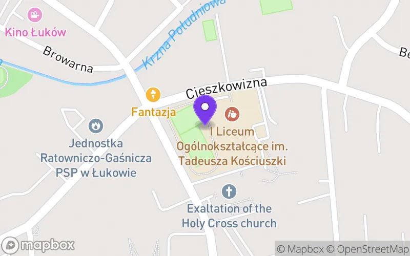 Lokalizacja: I Liceum Ogólnokształcące im. Tadeusza Kościuszki w Łukowie