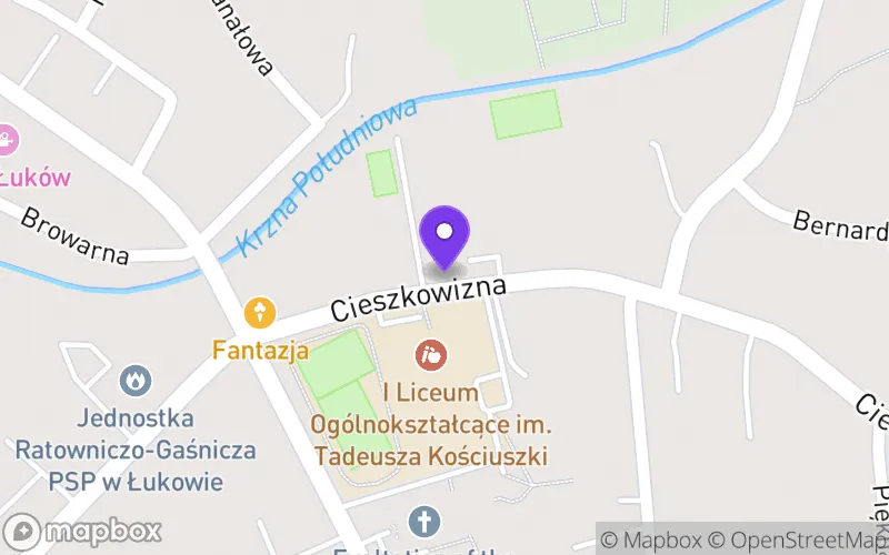 Lokalizacja: Liceum Ogólnokształcące dla Dorosłych Edukacji Innowacyjnej w Łukowie