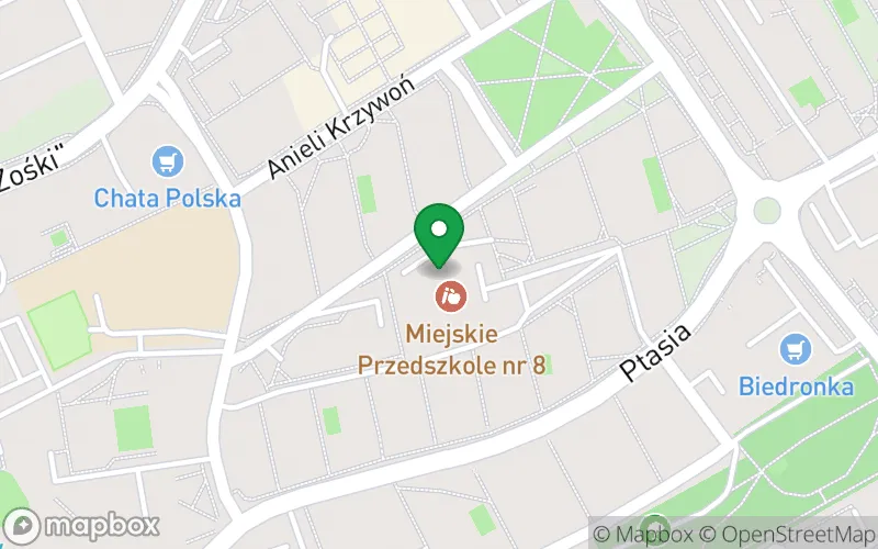 Lokalizacja: Miejskie Przedszkole nr 8 w Zielonej Górze