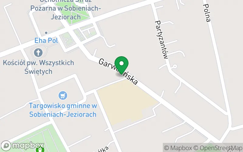 Lokalizacja: Publiczne Przedszkole w Sobieniach-Jeziorach