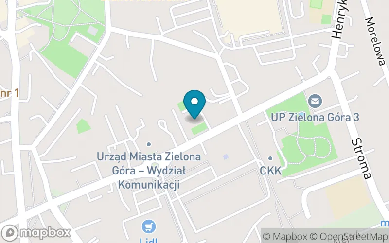 Lokalizacja: Szkoła Podstawowa dla Dzieci ze Spektrum Autyzmu "Dalej Razem" w Zielonej Górze