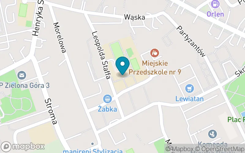 Lokalizacja: Szkoła Podstawowa nr 17 z Oddziałami Integracyjnymi im. Generała Władysława Sikorskiego w Zespole Edukacyjnym nr 2 w Zielonej Górze