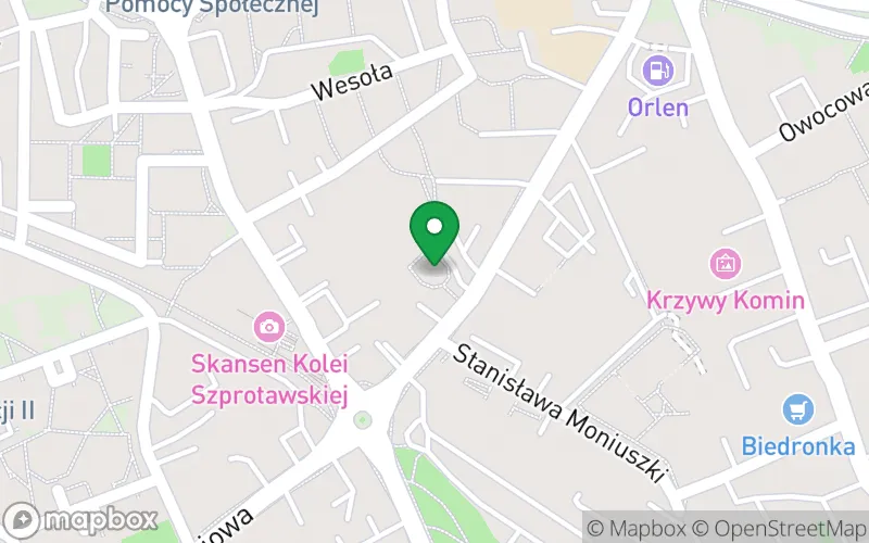 Lokalizacja: Miejskie Przedszkole nr 7 im. Jana Brzechwy w Zielonej Górze