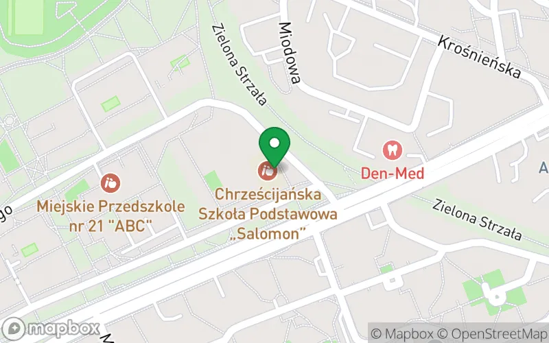 Lokalizacja: Niepubliczne Przedszkole Salomonek w Zielonej Górze