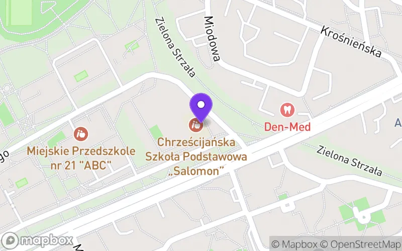 Lokalizacja: Liceum Ogólnokształcące Salomon w Zielonej Górze