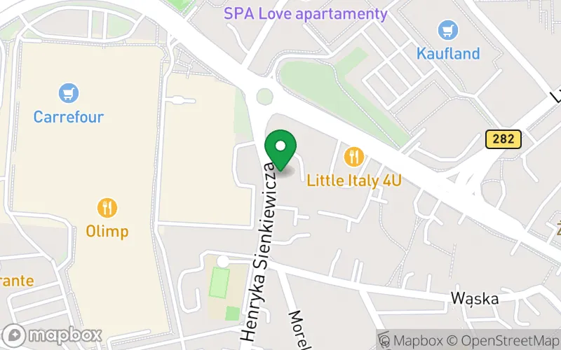 Lokalizacja: Niepubliczne Przedszkole Językowe Akademia Montessori w Zielonej Górze