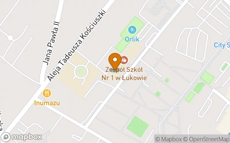 Lokalizacja: Szkoła Policealna nr 1 w Łukowie