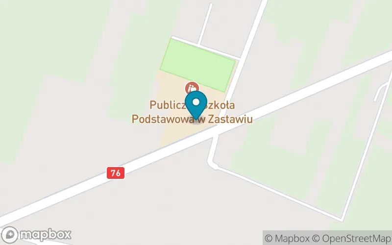 Lokalizacja: Publiczna Szkoła Podstawowa w Zastawiu