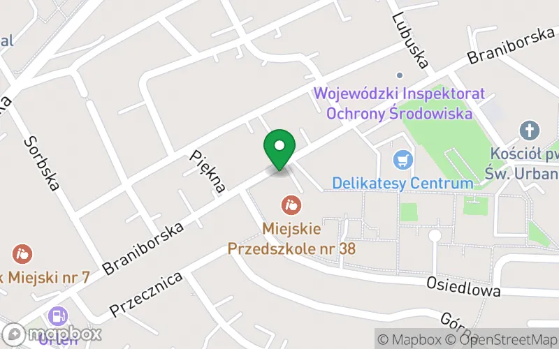 Lokalizacja: Miejskie Przedszkole nr 38 w Zielonej Górze
