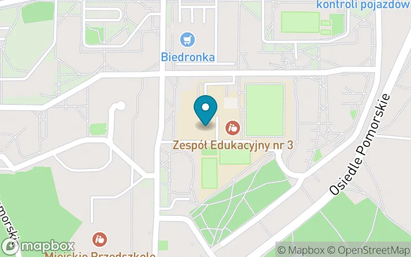 Lokalizacja: Szkoła Podstawowa nr 21 im. Karola Wojtyły w Zespole Edukacyjnym nr 3 w Zielonej Górze