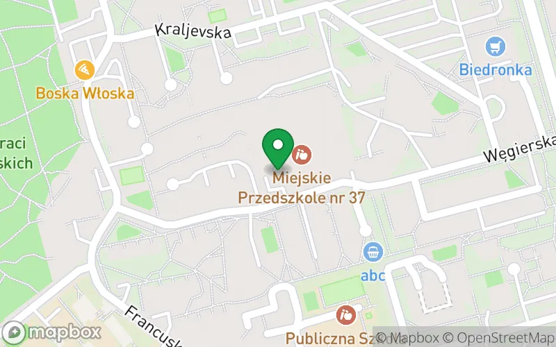 Lokalizacja: Miejskie Przedszkole nr 37 im. "Pozytywka" w Zielonej Górze