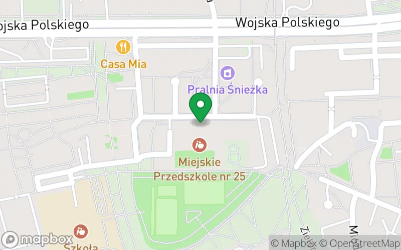 Lokalizacja: Miejskie Przedszkole nr 25 im. "Bajka" w Zielonej Górze