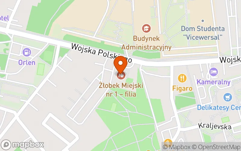 Lokalizacja: Filia Żłobka Miejskiego nr 1