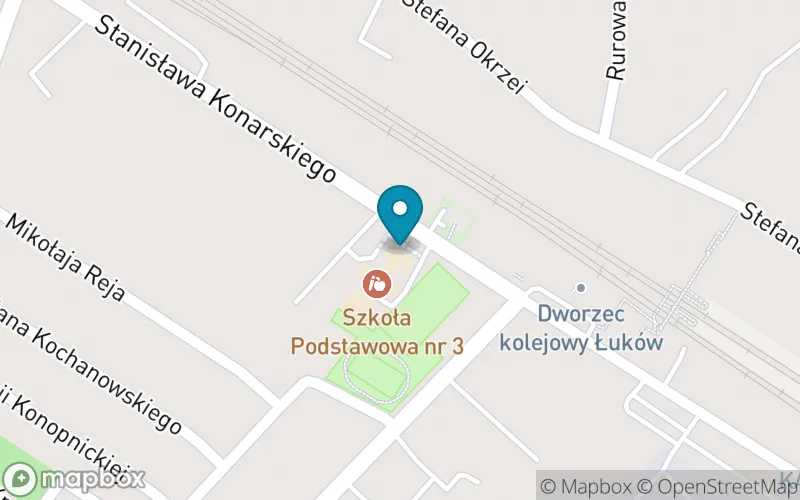 Lokalizacja: Szkoła Podstawowa nr 3 im. Józefa Piłsudskiego w Łukowie