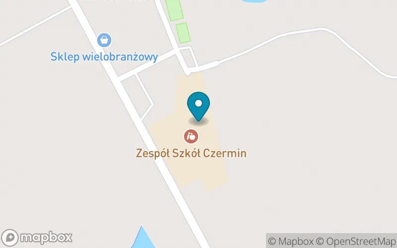 Lokalizacja: Szkoła Podstawowa im. Lotników Polskich w Czerminie