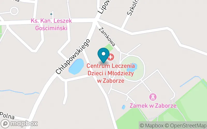 Lokalizacja: Szkoła Podstawowa Specjalna w Zaborze