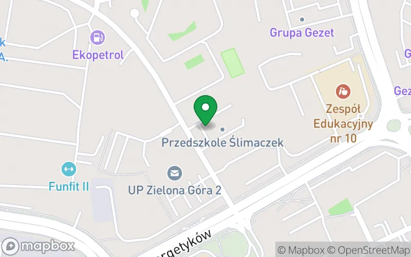 Lokalizacja: Przedszkole Niepubliczne "Ślimaczek" w Zielonej Górze