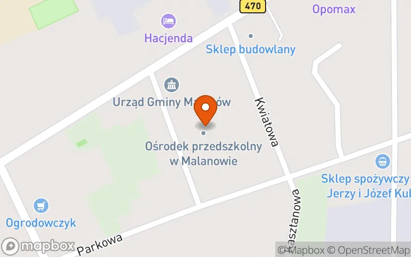 Lokalizacja: Niepubliczny Żłobek TUPTUŚ w Malanowie