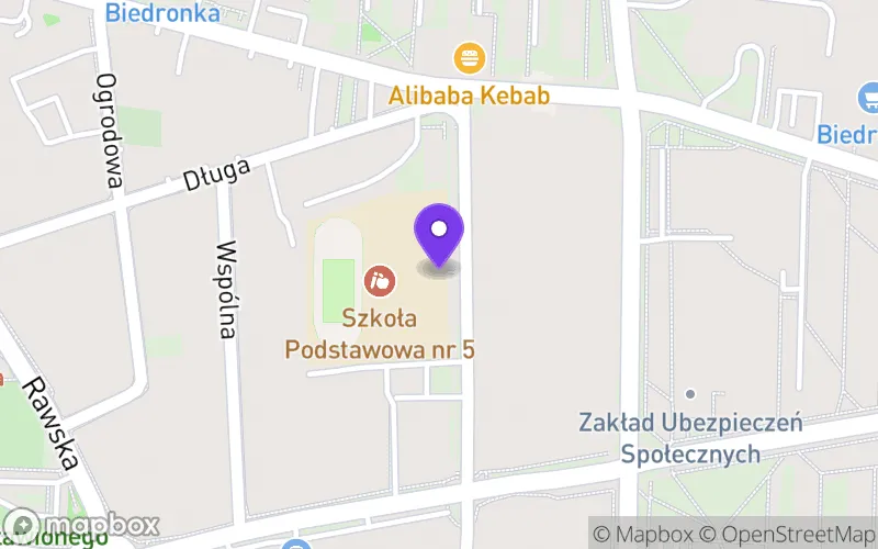 Lokalizacja: Liceum Ogólnokształcące im. Jana Pawła II w Skierniewicach