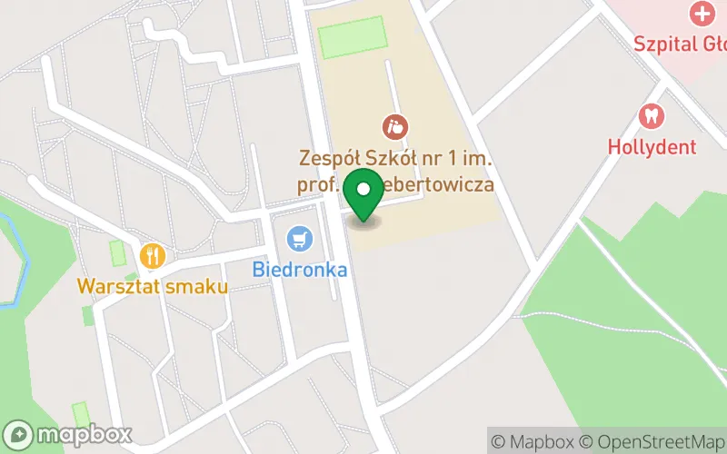 Lokalizacja: Przedszkole Specjalne "Szafirek" nr 4 w Zespole Szkół Specjalnych w Głownie