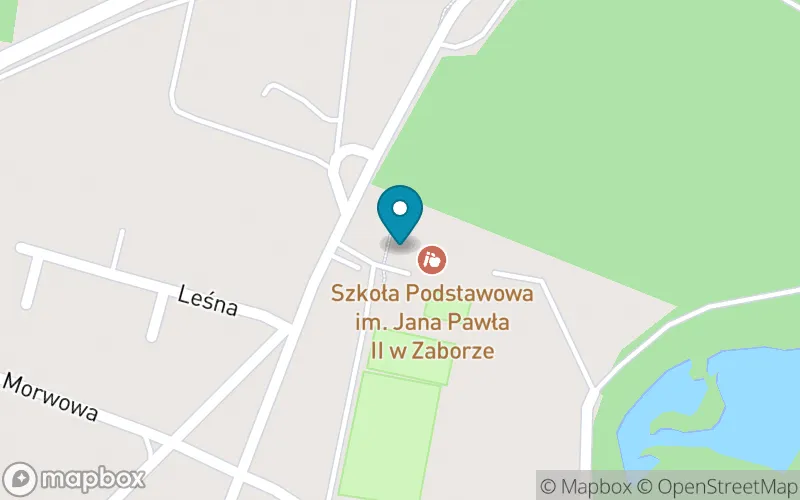Lokalizacja: Szkoła Podstawowa im. Jana Pawła II w Zaborze