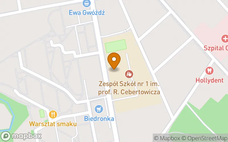 Lokalizacja: Szkoła Policealna w Zespole Szkół nr 1 w Głownie